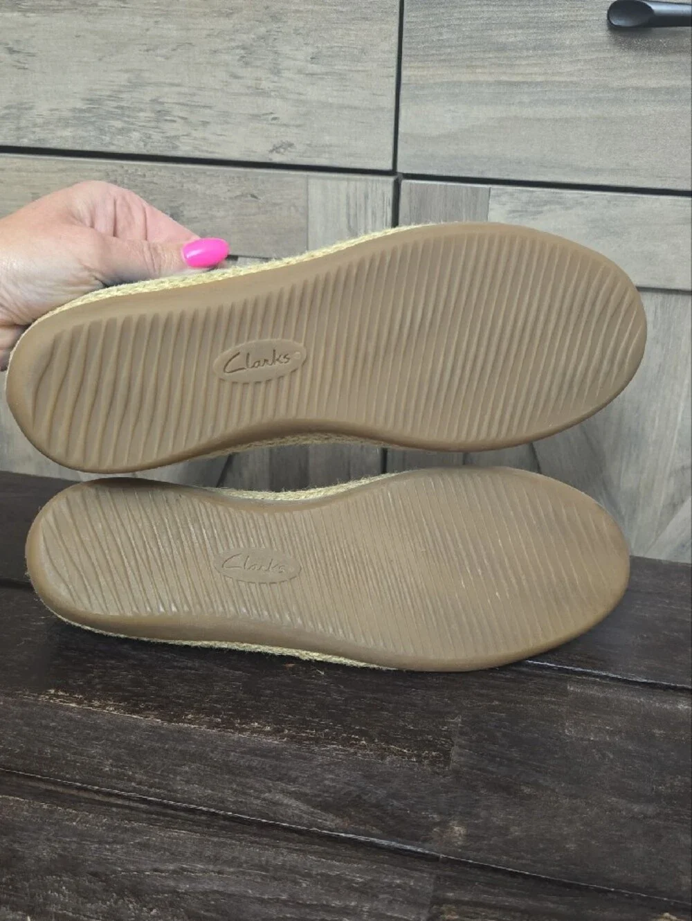 NWOT Clarks Danelly Adira Ballet Flat Turquoise Leather slip on Women 10
